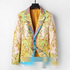 2023 HOT100%新品 ヴェルサーチ VERSACE 優美なお出かけスタイル ブルゾン ダブルスーツ ブランド服 コピー