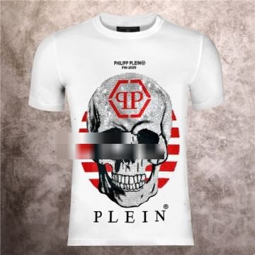 PHILIPP PLEIN 存在感のある 2022春夏 半袖Tシャツ フィリッププレインスーパーコピー 激安 2色可選