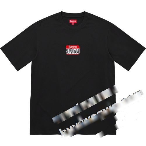 大人っぼい シュプリーム コピー SUPREMEコピー Supreme Gonz Nametag SS Top2022  3色可選 半袖Tシャツ