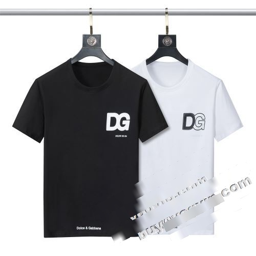 Dolce&Gabbanaコピー ドルチェ＆ガッバーナコピー 2色可選 吸汗性に優れ 2022 流通限定モデル 半袖シャツ   