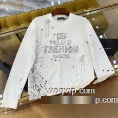 2023最新入荷 人気が爆発 ドルチェ＆ガッバーナブランドコピー Dolce&Gabbana プルオーバーパーカー しっかり暖かな感じ