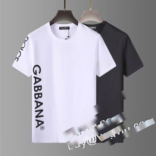 Dolce&Gabbanaスーパーコピー半袖Tシャツ2色可選 海外通販 2023最新入荷ドルチェ ガッバーナコピー 専門通販店