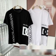 高品質 Dolce&Gabbanaスーパーコピー 2023最新入荷 数量限定お買い得ドルチェ&ガッバーナ偽物ブランド半袖Tシャツ2色可選 