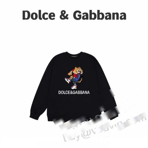ブランド 偽物 通販 ドルチェ＆ガッバーナ Dolce&Gabbana 今話題の最新作 プルオーバーパーカー 大人 着痩せ 上品 新品