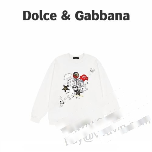 偽物ブランド 限量販売 ドルチェ＆ガッバーナ Dolce&Gabbana 2023新作登場 プルオーバーパーカー 大きいサイズ 暖かい おしゃれ 大人