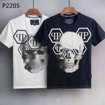 2022春夏 半袖Tシャツ フィリッププレインスーパーコピー 2色可選 モデル大絶賛? フィリッププレイン PHILIPP PLEIN