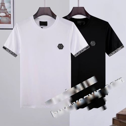 2022春夏 フィリッププレイン PHILIPP PLEIN 個性的なデザイン 半袖Tシャツ フィリッププレインコピーブランド 2色可選