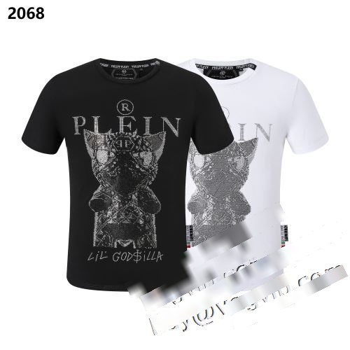 最安値人気2023 フィリッププレインコピーブランド半袖Tシャツ2色可選 優れた品質 PHILIPP PLEIN偽物ブランド