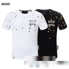 PHILIPP PLEINコピー上質 大人気！フィリッププレインスーパーコピー 2023春夏季新作 半袖Tシャツ2色可選 