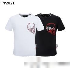 フィリッププレインブランドスーパーコピー半袖Tシャツ 2色可選 縦には伸びにくい PHILIPP PLEINコピーブランド 新作入荷2023
