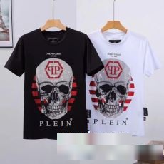 驚きの破格値2023 フィリッププレインブランドコピー 半袖Tシャツ2色可選高品質 人気 PHILIPP PLEINブランド 偽物 通販