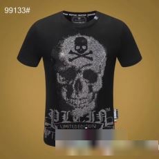 爆買いお買い得 フィリッププレインコピーブランド 半袖Tシャツ 2色可選2023春夏季超人気 PHILIPP PLEIN偽物ブランド