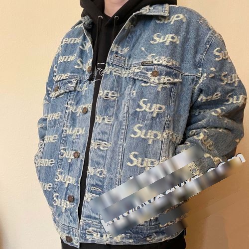 Frayed Logos Denim 数に限りがある シュプリーム コピー SUPREMEコピー 3色可選 デニムジャケット 2022 