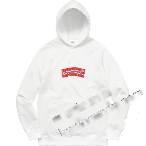 コスパ最高のプライス 2色可選 2022 パーカー Supreme X CDG Box Logo Sweatshirt シュプリーム コピー SUPREMEコピー 