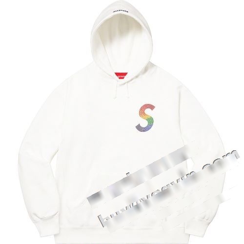 パーカー シュプリーム コピー SUPREME X SWAROVSKI S LOGO HOODED SWEATSHIR SUPREMEコピー 2色可選 2022 