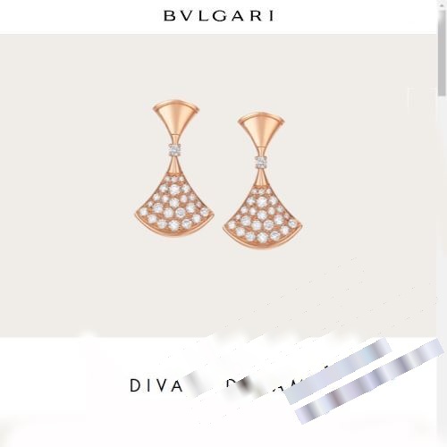 BVLGARIブランド 偽物 通販 2022秋冬 モデル大絶賛? ブルガリ BVLGARI ピアス イヤリング 本物のダイヤのような輝き