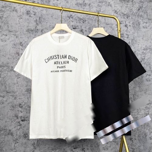 2022秋のお出かけに最適 ディオール DIOR 半袖Tシャツ 2色可選 DIORスーパーコピー