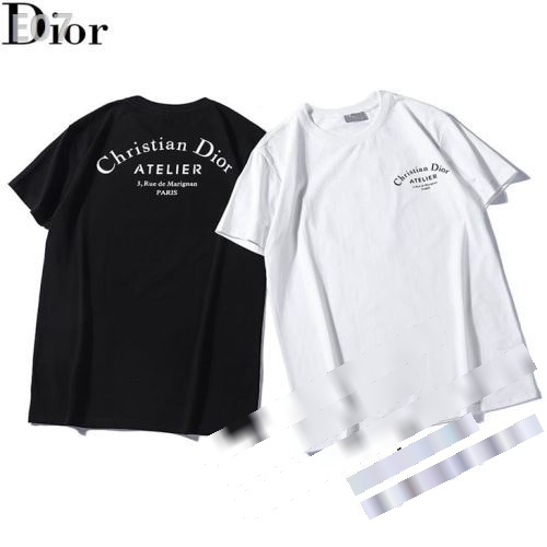 2022秋冬 海外限定ライン ディオール DIORスーパーコピー 半袖Tシャツ 2色可選