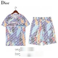 高級感ある 2022秋冬 DIOR偽物ブランド ディオール DIOR 半袖Tシャツ セットアップ上下