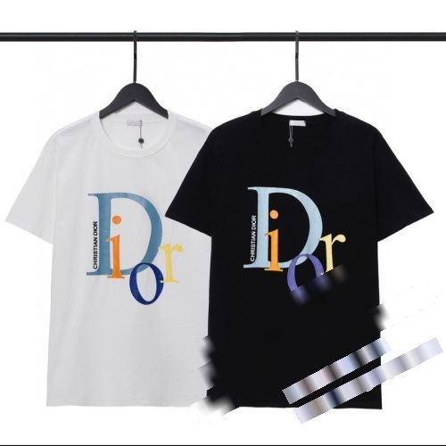 高級感を備えている 2022秋冬 ディオール DIOR 半袖Tシャツ 2色可選 ディオール偽物ブランド