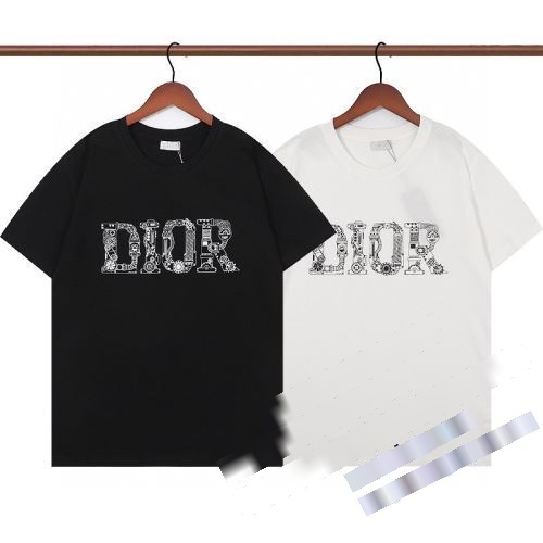 DIORブランドコピー 2022秋冬 変わらない人気を誇る ディオール DIOR 半袖Tシャツ 2色可選