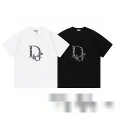 お得本物保証 ディオールブランド コピー 2023最新入荷DIORスーパーコピー半袖Tシャツ 2色可選