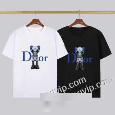 好評品ディオールスーパーコピー人気定番2023 半袖TシャツDIORコピーブランド 2色可選 