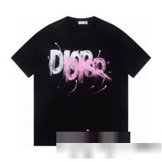 海外セレブ定番愛用 2023 春夏新作 ディオールブランド コピー DIOR 優しいフィット感 半袖Tシャツ 2色可選