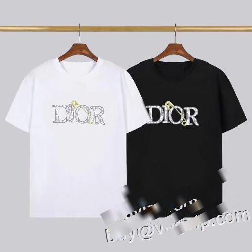 高評価の人気品 2023 ディオールスーパーコピー 半袖Tシャツ 自然な肌触り 2色可選 DIOR