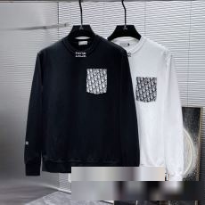◆モデル愛用◆ 2023秋冬 ブランドスーパーコピー ディオール DIOR プルオーバーパーカー 2色可選 プルオーバー 長袖 フード付き 英文字