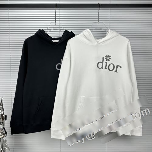 贈り物にも◎  2023限定セール ディオール DIOR パーカー 2色可選 ブランド 偽物 通販 おしゃれさ抜群パーカー