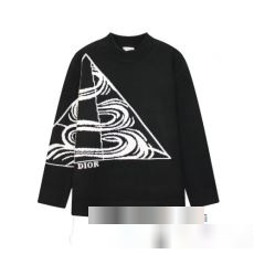 ランキング商品 コピー ブランド 2023秋冬 人気定番新品 ディオール DIOR ニットセーター 2色可選 伸縮性 ニットトップス 冬