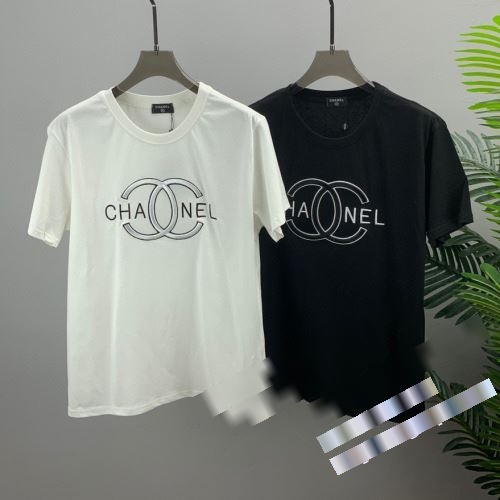 ブランド 偽物 通販 上品な輝きを放つ形 2022 ブランド コピーCH 半袖Tシャツ 優しいフィット感 2色可選