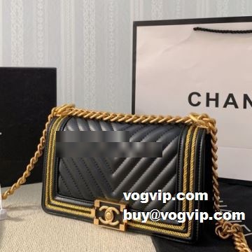 ランキング商品 ブランド コピーCH 上品な質感と鮮やかな色彩が魅力のレザーに ショルダーバッグ 2色可選