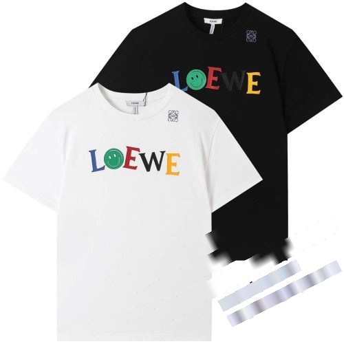 ロエベスーパーコピー 2022 注目のアイテム ロエベ LOEWE 半袖Tシャツ 2色可選 縦には伸びにくい