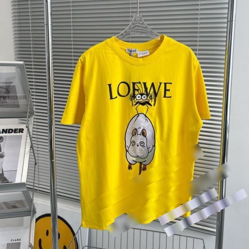 チノパン 狙える優秀アイテム 2022 ロエベ LOEWE 半袖Tシャツ ロエベ偽物ブランド 収縮性のある