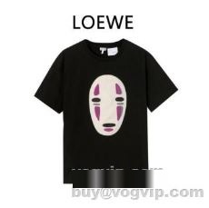 ロエベコピー 2022 定番のアイテム 半袖Tシャツ ロエベ LOEWE 2色可選 柔らかい手触り