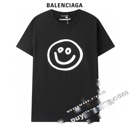  バレンシアガコピー 2色可選 落ち着いた質感 半袖Tシャツ 強い魅力を感じる一枚  BALENCIAGAコピー 2022 