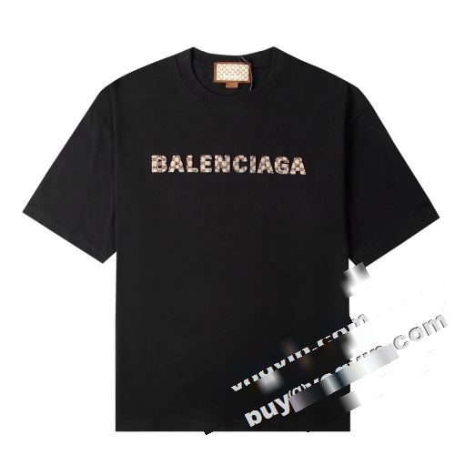  デザイン性の高い BALENCIAGAコピー 2色可選 半袖Tシャツ 魅惑 バレンシアガコピー 2022 