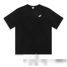 着回し度抜群 ロエベ偽物ブランド LOEWE 2023 大人キレイに仕立てる 半袖Tシャツ 2色可選