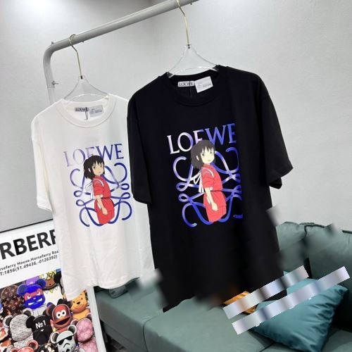 絶大な人気を誇る 2022秋冬 ロエベ LOEWE 半袖シャツ お洒落に魅せる ロエベスーパーコピー
