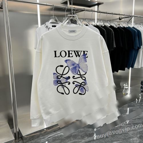 ロエベ LOEWE 極上の着心地 2023最新入荷 ブランドコピー専門店 激安 人気 定番 防寒 プルオーバーパーカー