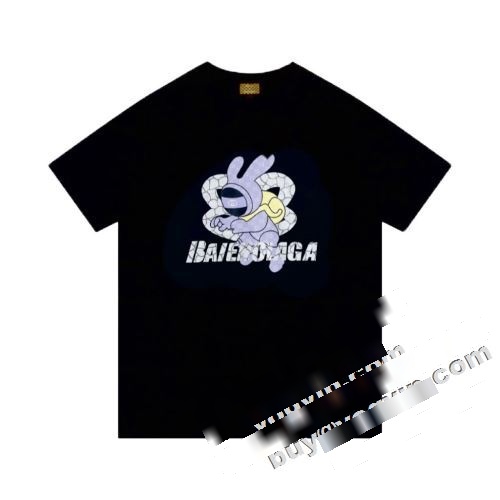  バレンシアガコピー 2022 半袖Tシャツ BALENCIAGAコピー 柔らかい手触り 消臭抗菌効果がある  