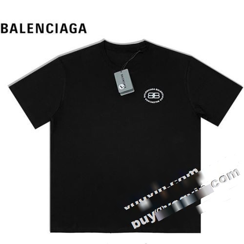  着回し度抜群 バレンシアガコピー BALENCIAGAコピー 2022 半袖Tシャツ 高評価の人気品 