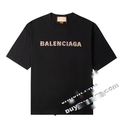  肌触りのいい 2色可選 バレンシアガコピー 2022 乾きやすい 半袖Tシャツ BALENCIAGAコピー 