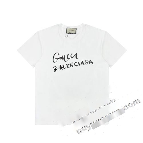 BALENCIAGAコピー 今一番HOTな新品 バレンシアガコピー 2色可選 2022 半袖Tシャツ カッコいい印象を付ける 