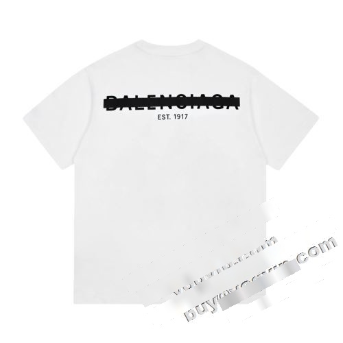  BALENCIAGAコピー 半袖Tシャツ 流行に関係なく長年愛用できる 快適 バレンシアガコピー 2022   