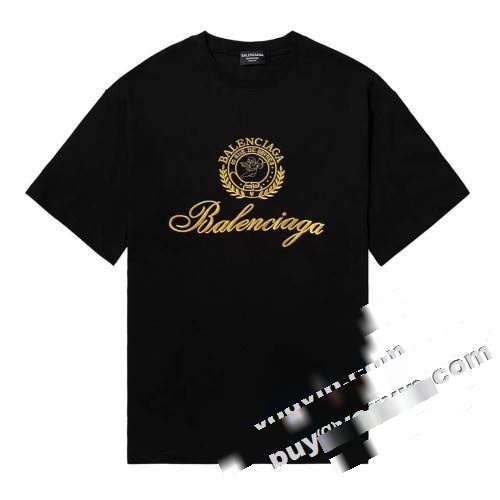  半袖Tシャツ 今一番HOTな新品 2色可選 BALENCIAGAコピー ラックスした雰囲気 バレンシアガコピー 2022  