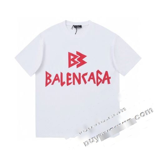  BALENCIAGAコピー セレブ風 バレンシアガコピー 2022 2色可選 もっとも高い人気を誇る 半袖Tシャツ 薄手  