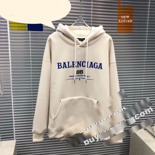  ゆったりとしたサイズ感 ファッション 人気 2022 トップス BALENCIAGAコピー バレンシアガコピー パーカー    